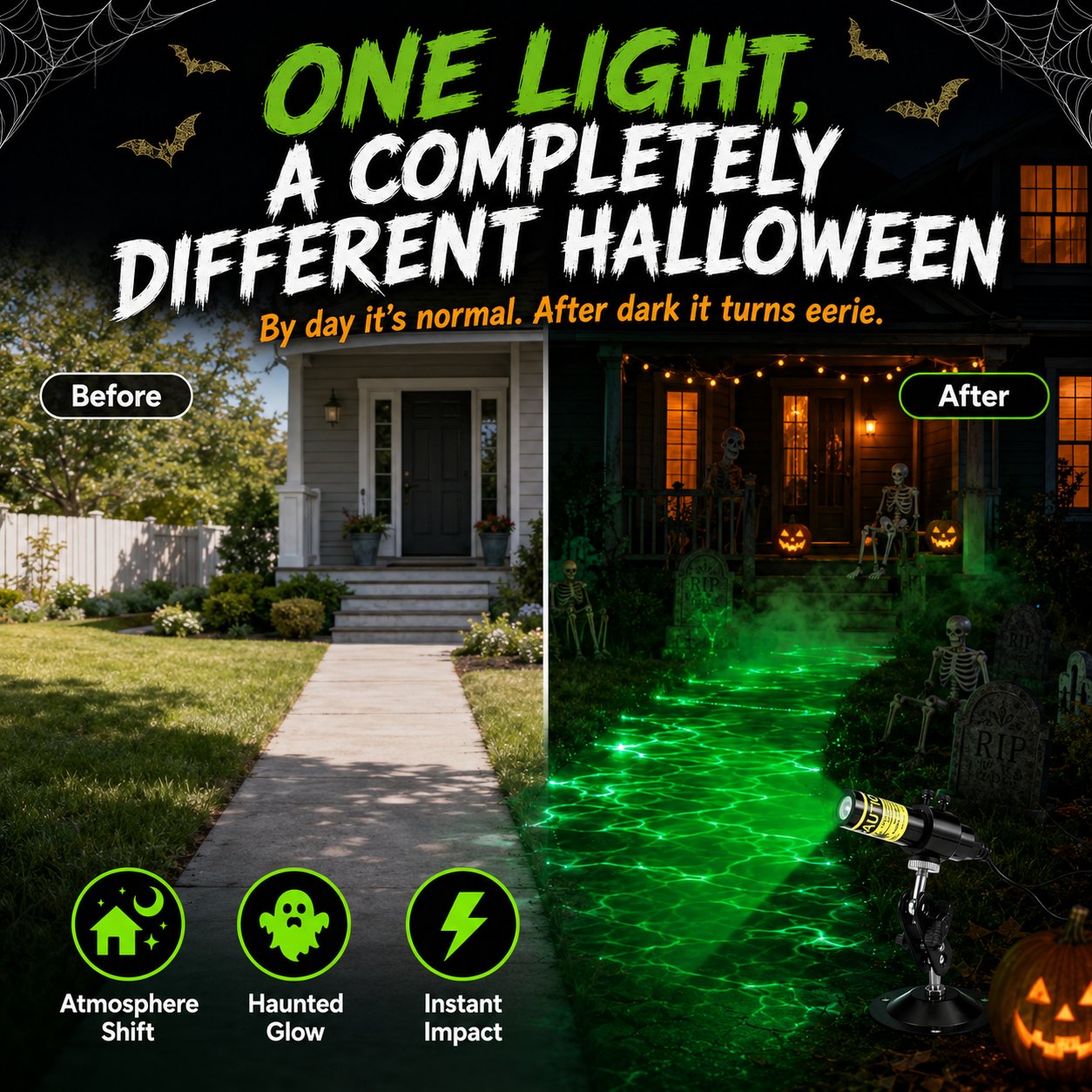 Green Swamp Laser Light