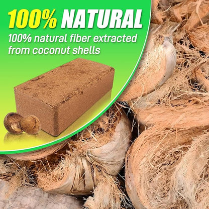 🔥 LAST DAY 49% OFF 🌱 Premium Organic Coconut Coir Bricks For Plants🥥