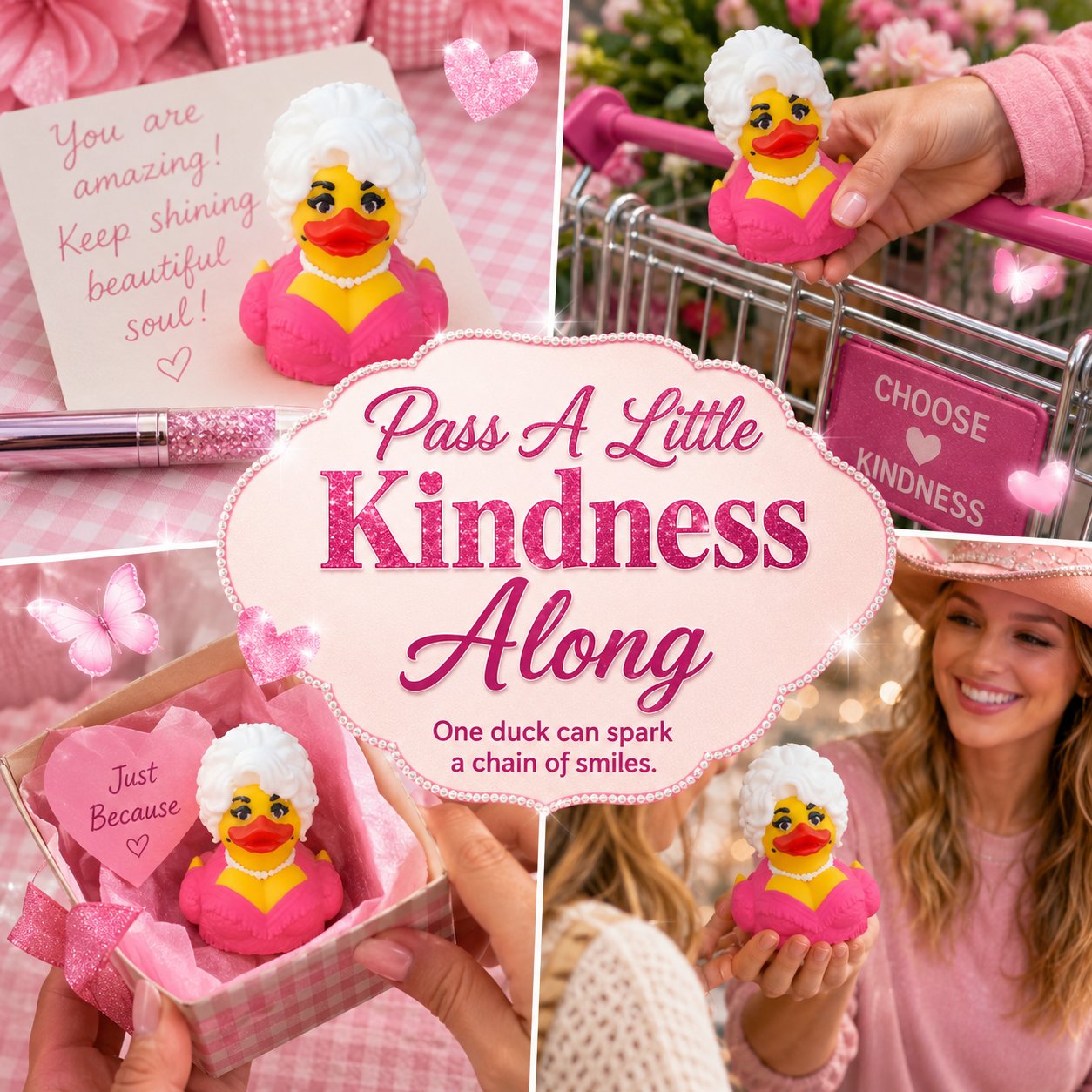 Country Glam Kindness Duck