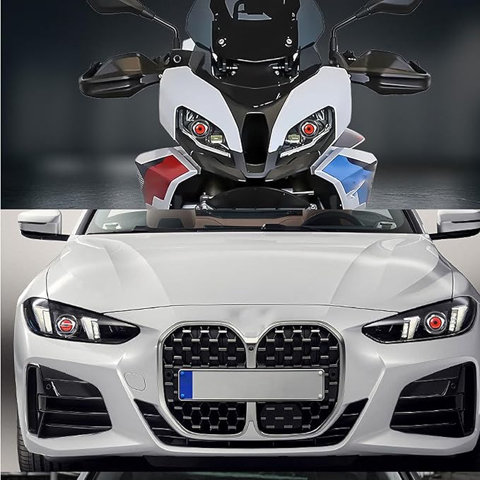 Demon Eye RGB Headlight Kit – Animated Iris Car Lighting Upgrade