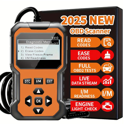 💥2026 Newest Enhanced Universal Scanner V410 Car Engine Fault Code Reader Diagnostic Tool
