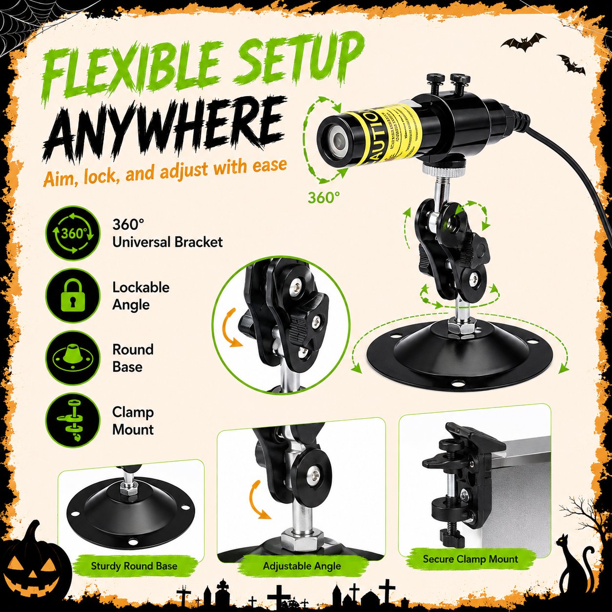 Green Swamp Laser Light