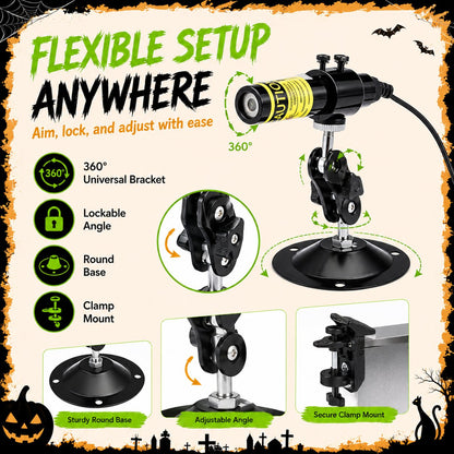 Green Swamp Laser Light