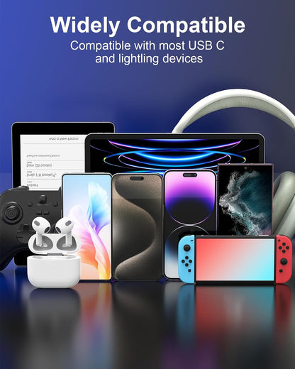 ⚡ 100W Magnetic Fast Charging Cable 🔄 180° Swivel Elbow for Gaming & Laptops
