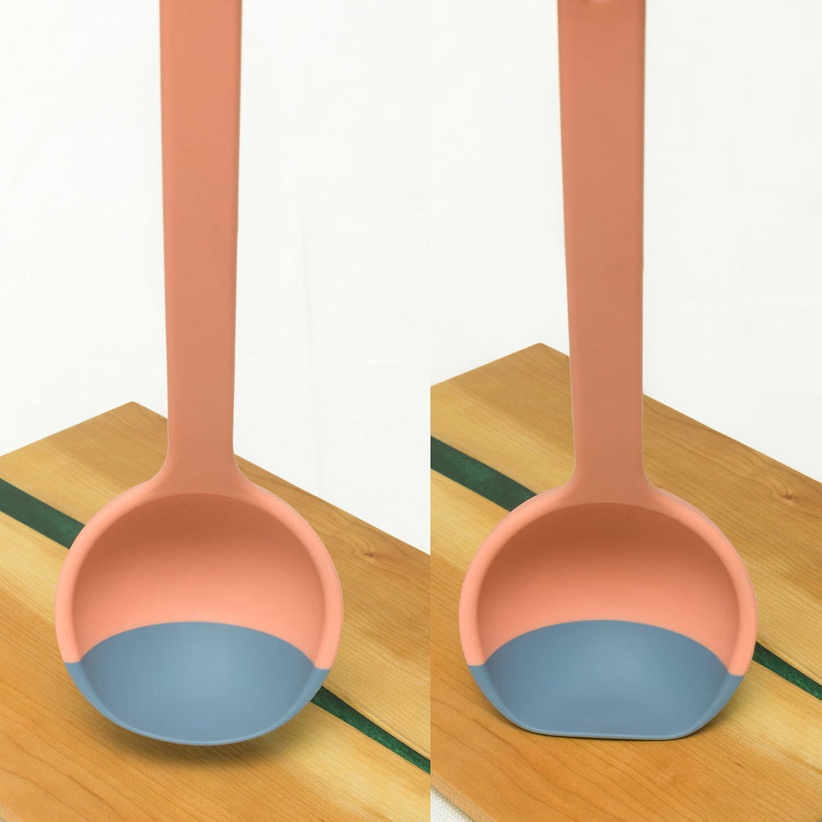 Flexible Silicone Spatula Ladle – Soft Edge for Pots & Pans