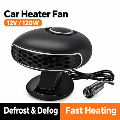 🌟✨ Portable Car Heater Defroster with 360-Degree Rotating Base