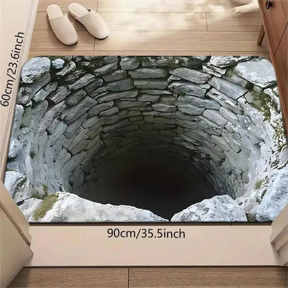 ✨Endless Abyss Illusion Doormat – Mind-Bending 3D Visual Effect