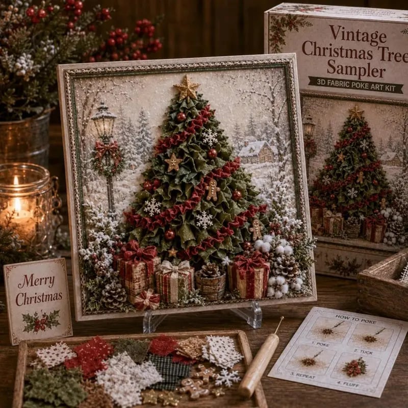 3D Snowman Christmas Art Kit
