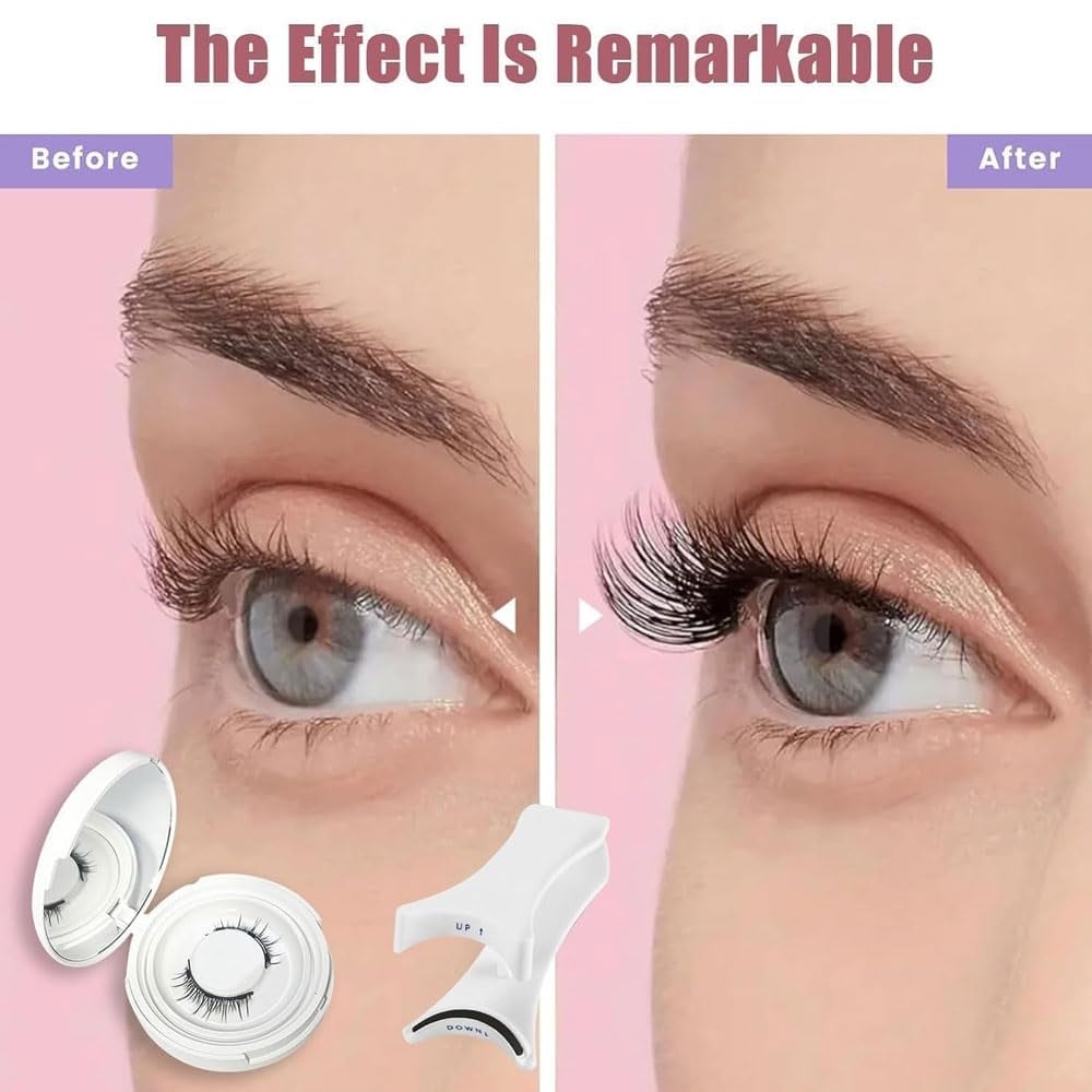 💖Summer Hot Sale - Soft Magnetic Eyelashes All-in-One Box, Reusable