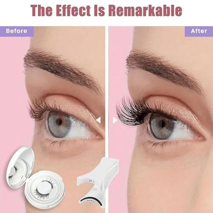 💖Summer Hot Sale - Soft Magnetic Eyelashes All-in-One Box, Reusable