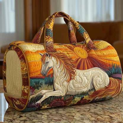 🐮💖Highland Cow Quilted Duffle Bag
