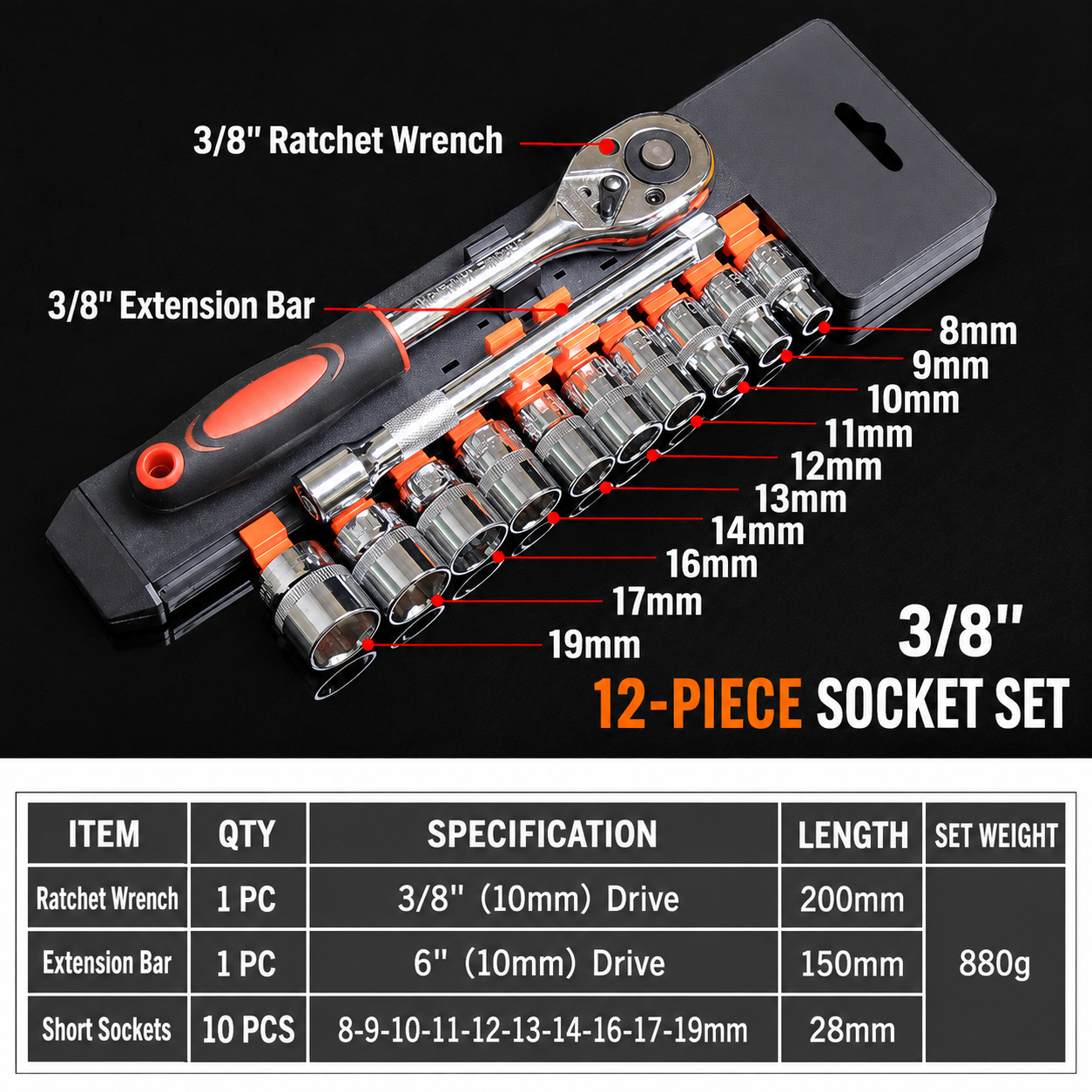 🚀 Upgrade of the tool kit available at a 50% discount 🔥400ER21MU MINI Ratchet Wrench Bit & Socket SET