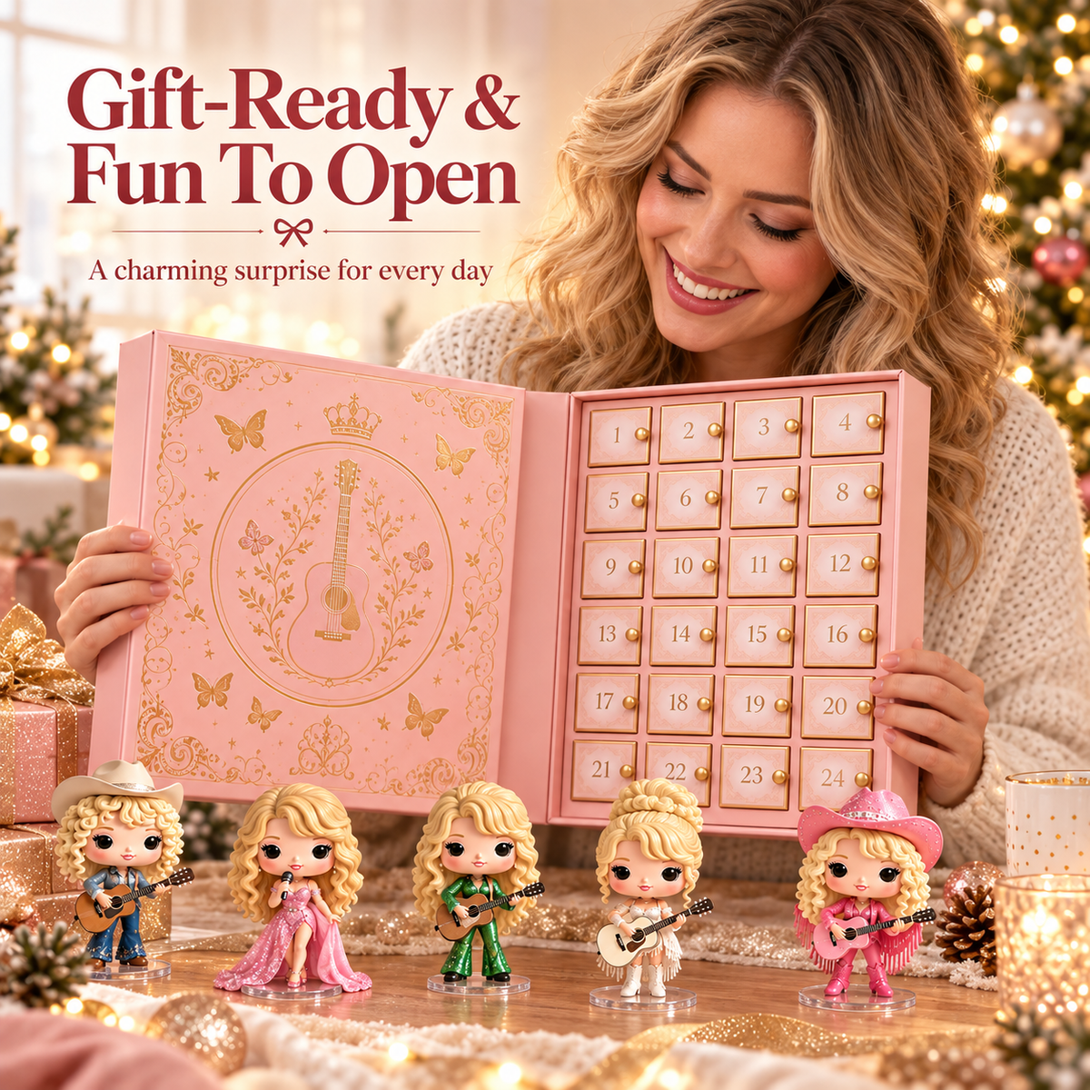 Dolly Parton: A Christmas Countdown Calendar Honoring the Queen of Country Music