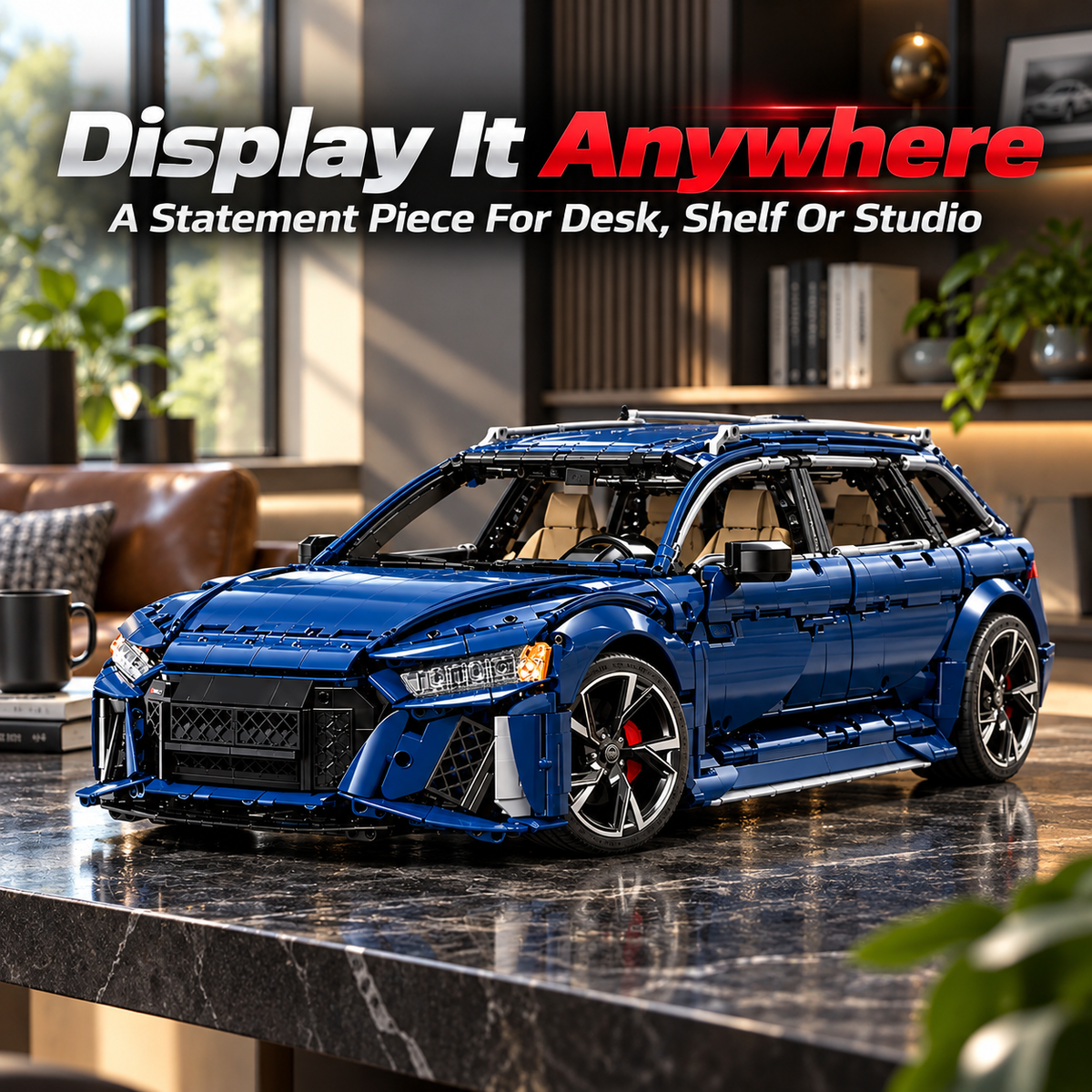 🚘 Sport Wagon Collector Model – Opening Doors & Hood