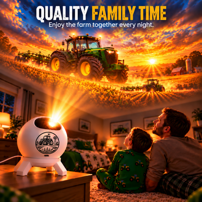 🚜 Tractor & Farm Scene Room Projector – Wall & Ceiling Décor for Tractor Lovers