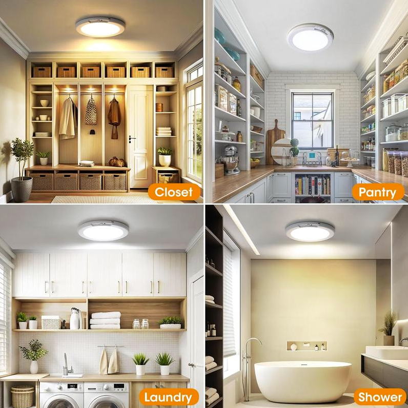 49% OFF This Week Promotions🎉🎉Rechargeable Motion Sensor Ceiling Light with Remote（🔥Buy 2 Free Shipping🔥）