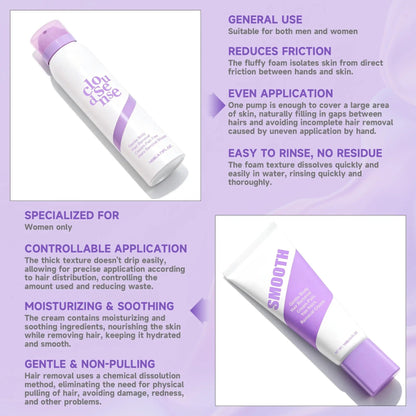 🔥HOT SALE 49% OFF-🌸 Gentle & Painless Hair Removal Cream for Sensitive Skin