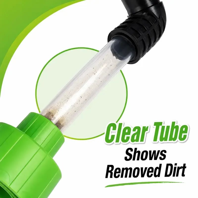 HVAC Condensate Drain Line Cleaning Adapter Clear Shop Vac Connector for Fast A/C Drain Clog Removal