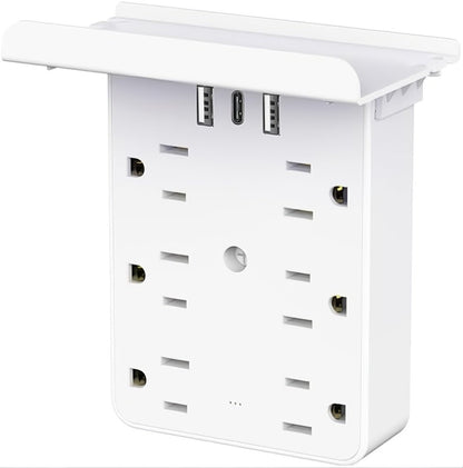 Multi-Functional Power Strip with Panel