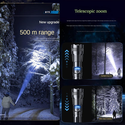✨Rechargeable LED Flashlight - High Lumen, Waterproof, Ultra Bright Flashlight for Emergencies