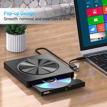 📢🔥This Week's Special Price $34.99 🔥USB 3.0/SD/TF/DVD/CD/VCD/Type-C Player Portable Burner Support Blu-Rays