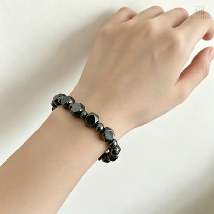 Protection Bracelet - Hematite Stones Beaded