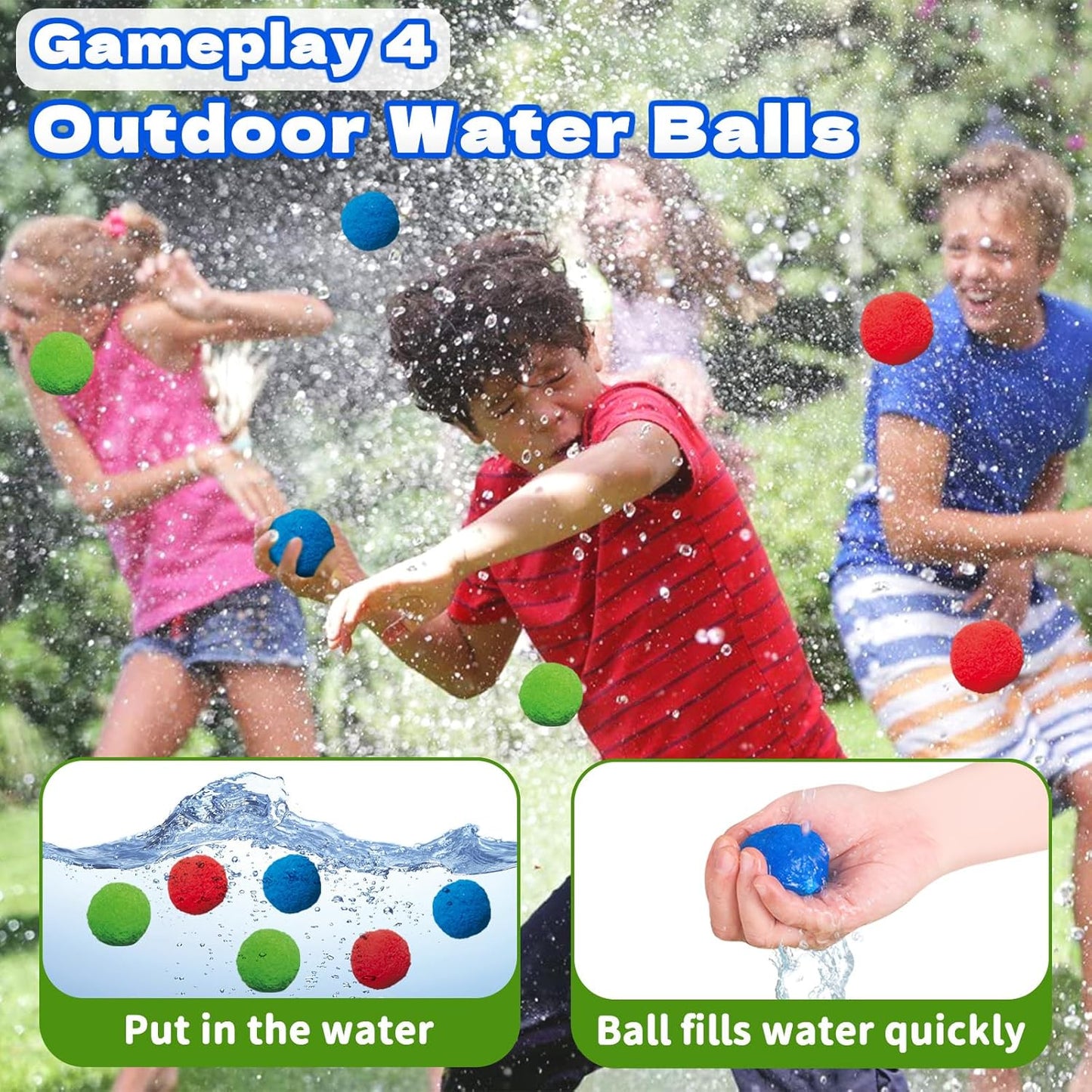 🔥 Last Day 55% OFF–Kids Water Sprinklers T Ball Set & Water Ball Toy
