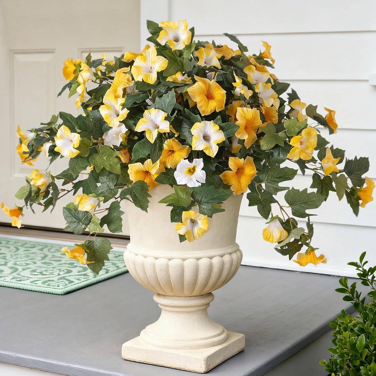 Artificial Fake Petunia Flowers for Outdoor Decoration（2PCS）