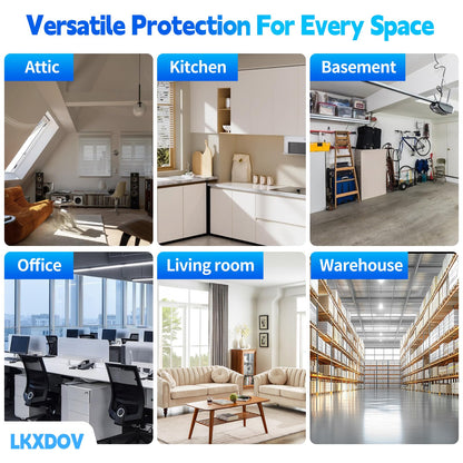 🛡️ Ultra-Silent Ultrasonic Pest Repellent – Humane, Plug-and-Play Protection🛡️