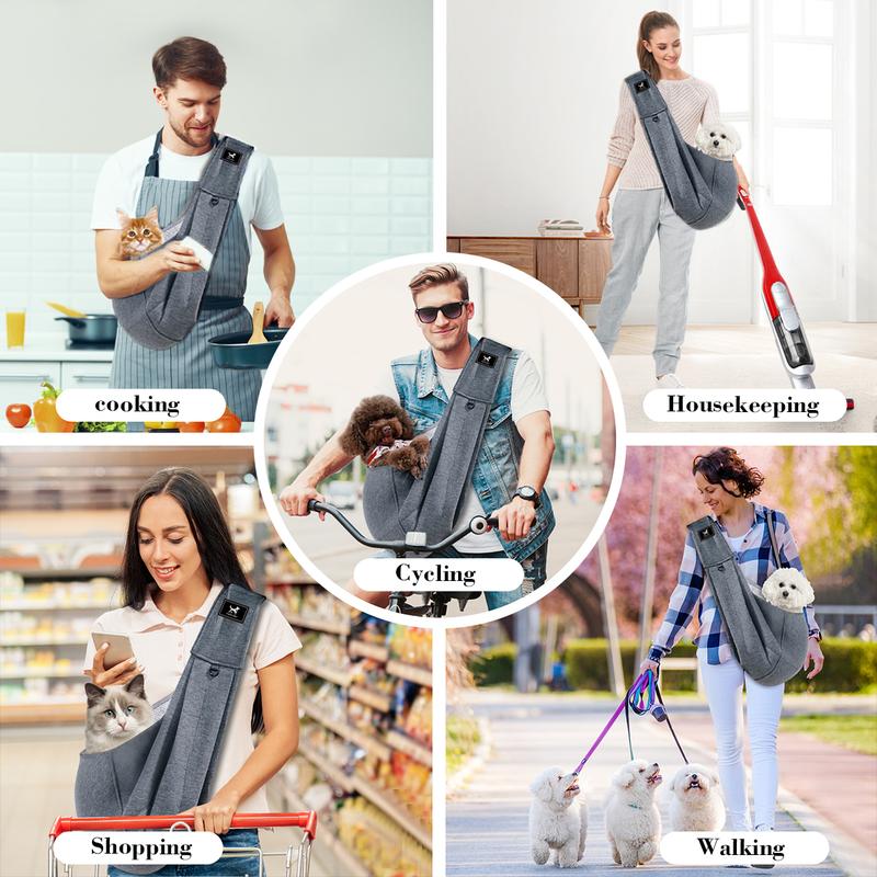 🔥Hot Sale 49% OFF🎉🎉Dog & Cat Sling for Small and Medium Pets Up to 15lbs