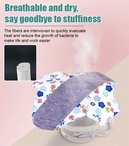 💖Reusable pads that can be used for at least 4 years (Random color)