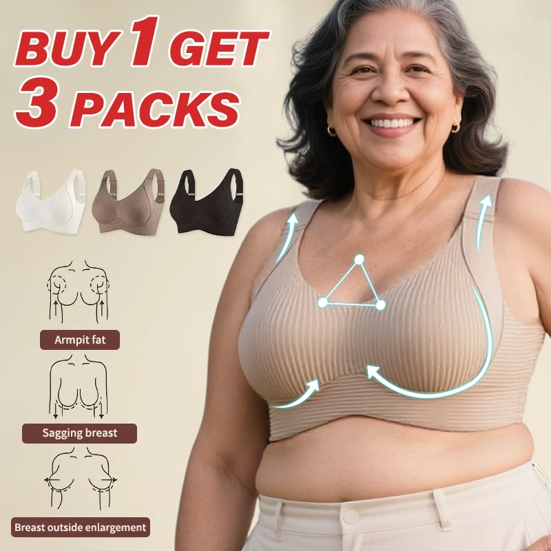 🔥Super Firming Wire-Free Bra All-Day Comfort No More Sagging (3-Pack Value Set)