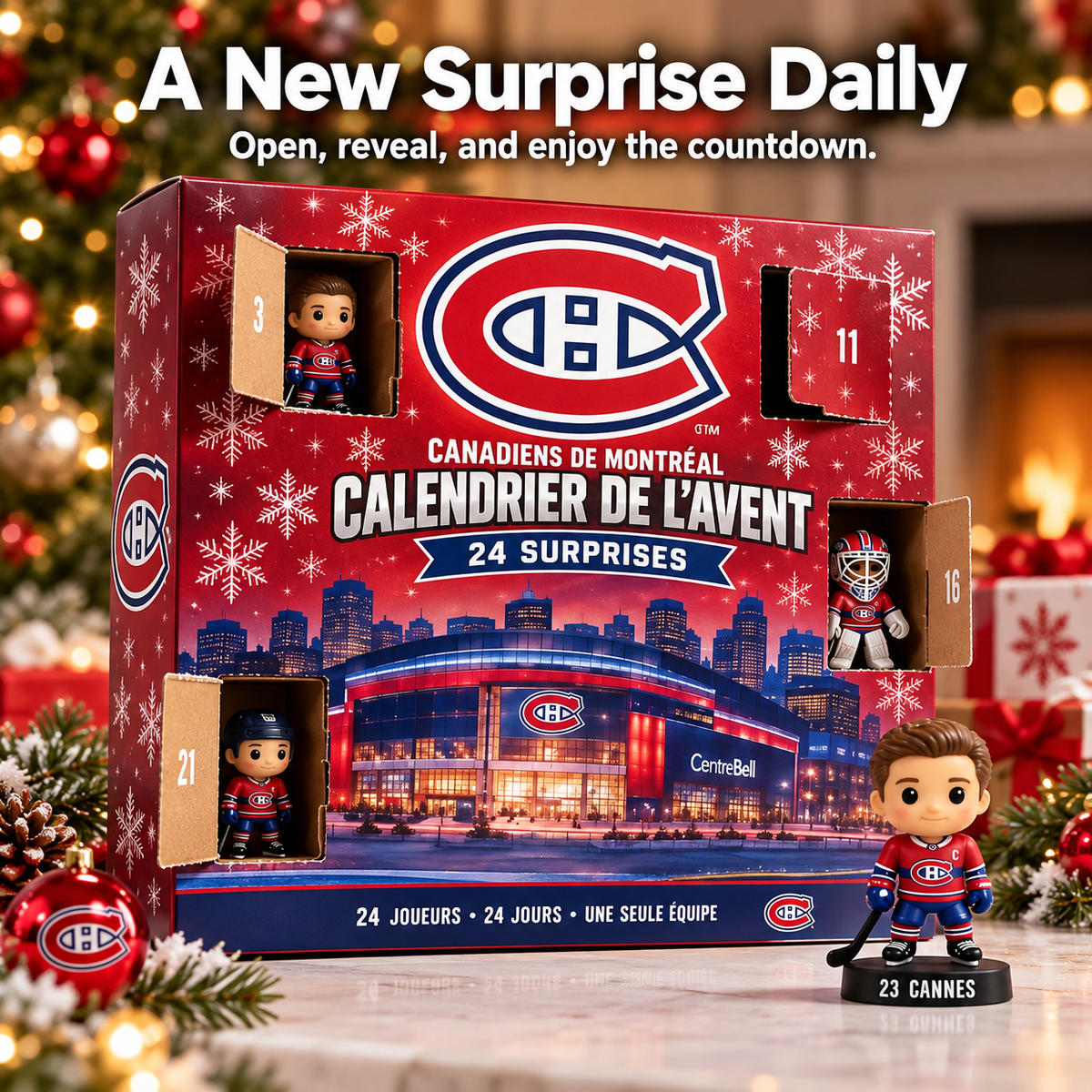 Montreal Canadiens 2026 Christmas Advent Calendar