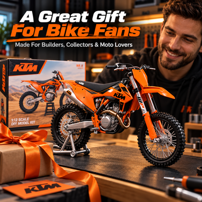 🏍️ Build Your Own Dirt Bike – Realistic DIY Motorcycle Model Kit