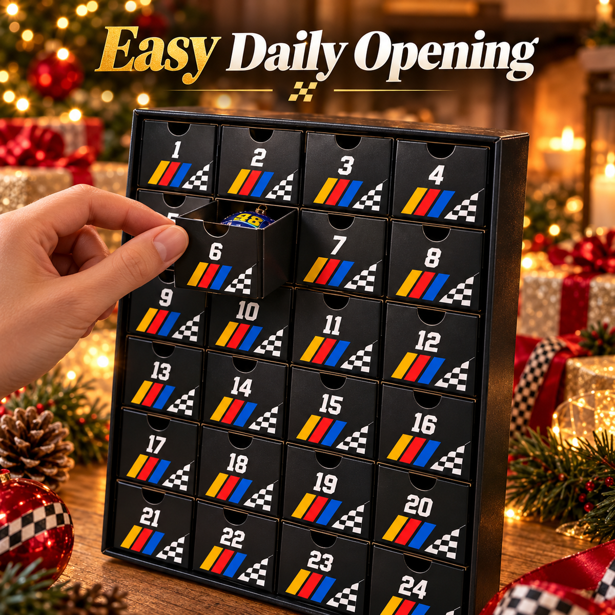 2026 Christmas Advent Calendar: 24-Day NASCAR Christmas AdventCalendar
