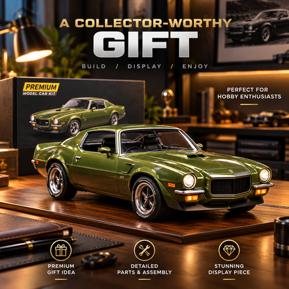 🚗 DIY Classic Muscle Car Model Kit – Build & Display