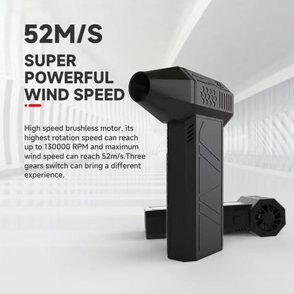 🔥2026 Hot Sale⏰Ultra-Powerful 4-Speed Adjustable Turbo Blow Jet Fan