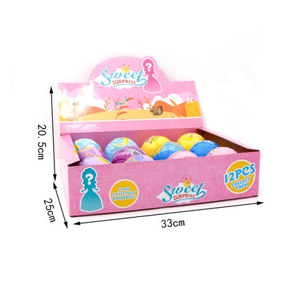 🐣 12 PCS Princess "Cupcake Magic" Prefilled Easter Eggs