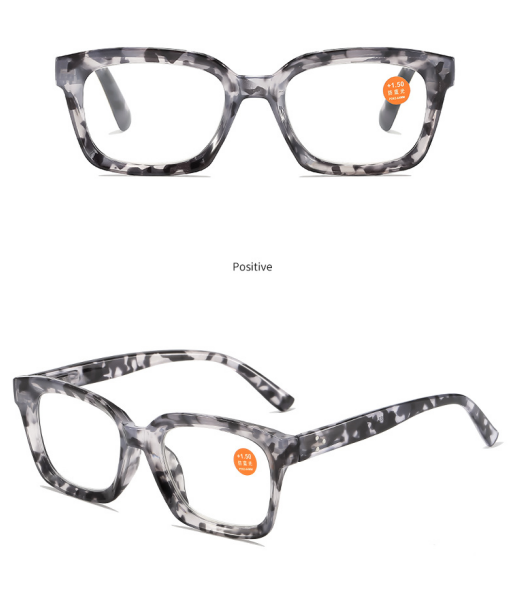 🔥Hot Sale-✨👓Tortoiseshell Reading Glasses – Blue Light Blocking Oversized Square Readers