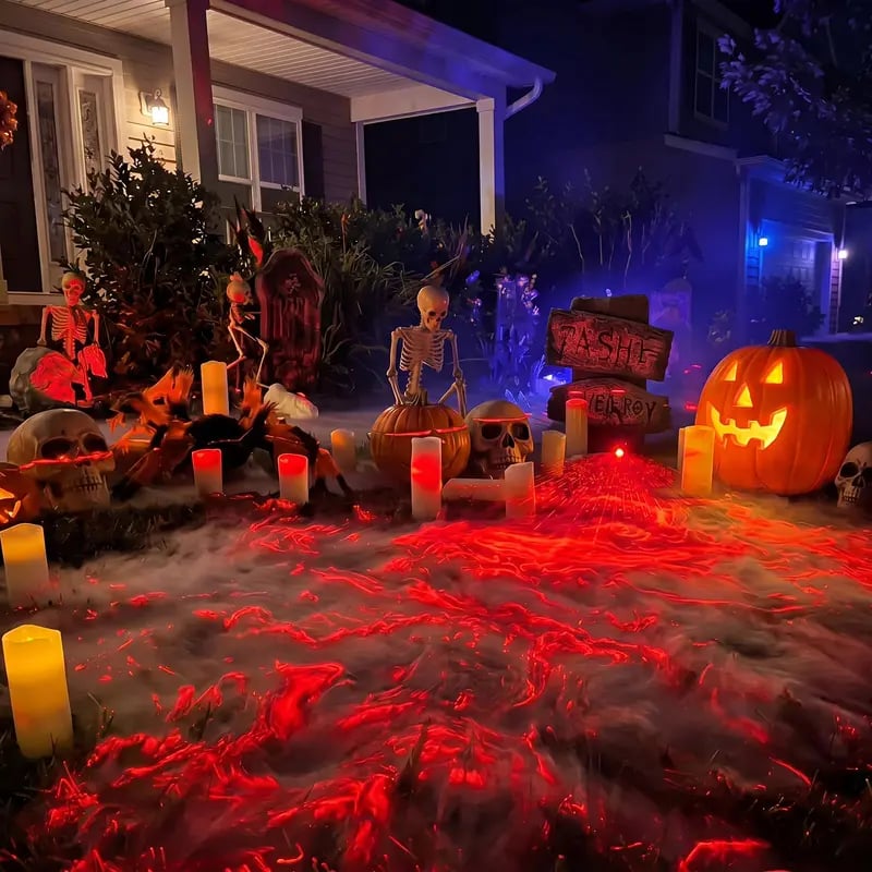 Green Swamp Laser Light