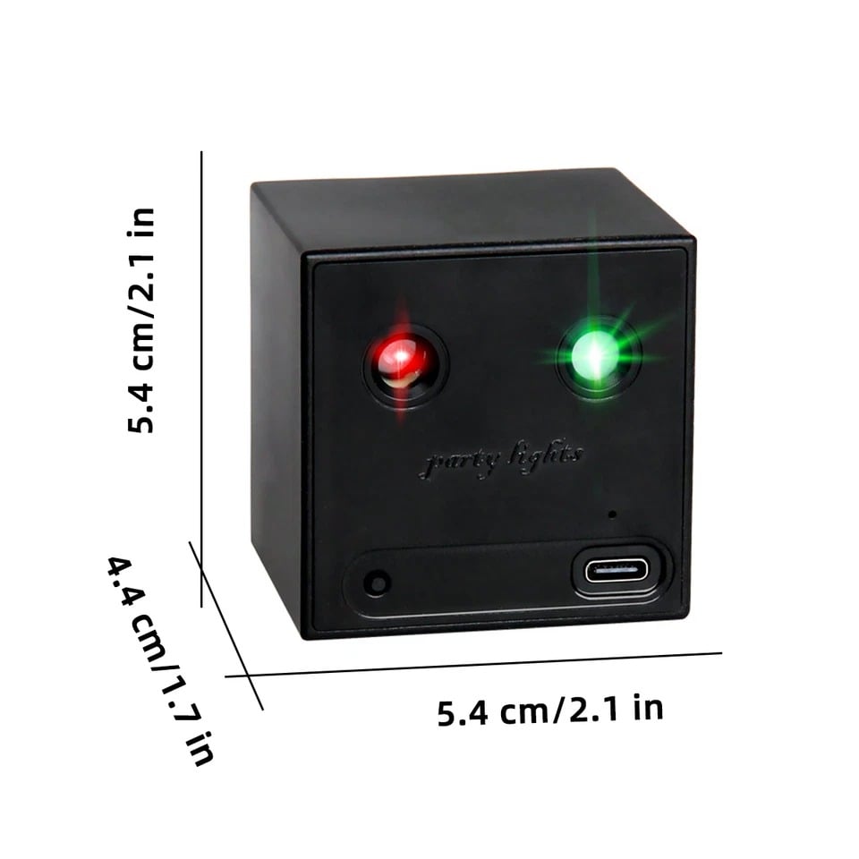 Portable Mini Portable Stage Lights - Rechargeable Disco Party Atmosphere Lights