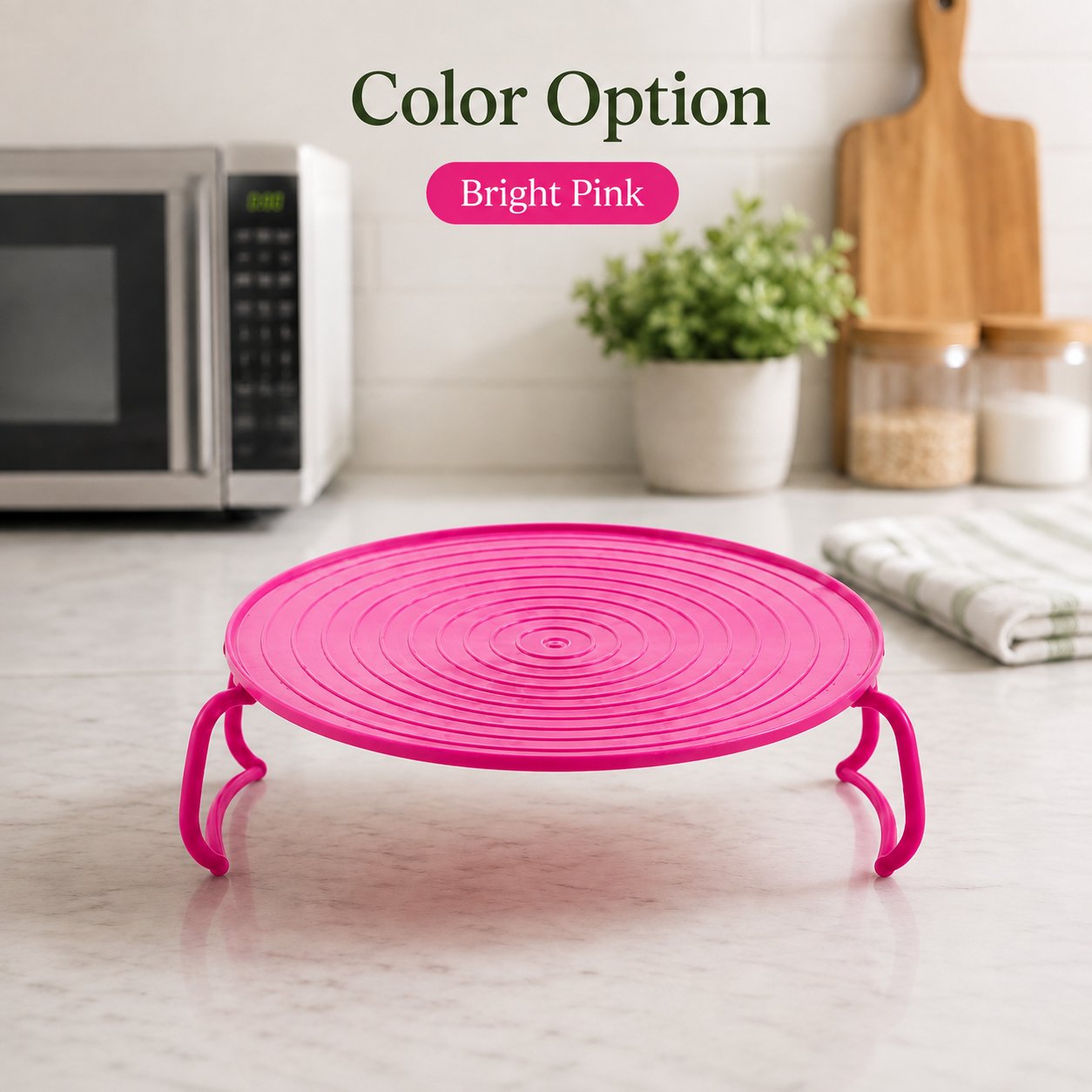Microwave Multi-Level Heating Rack