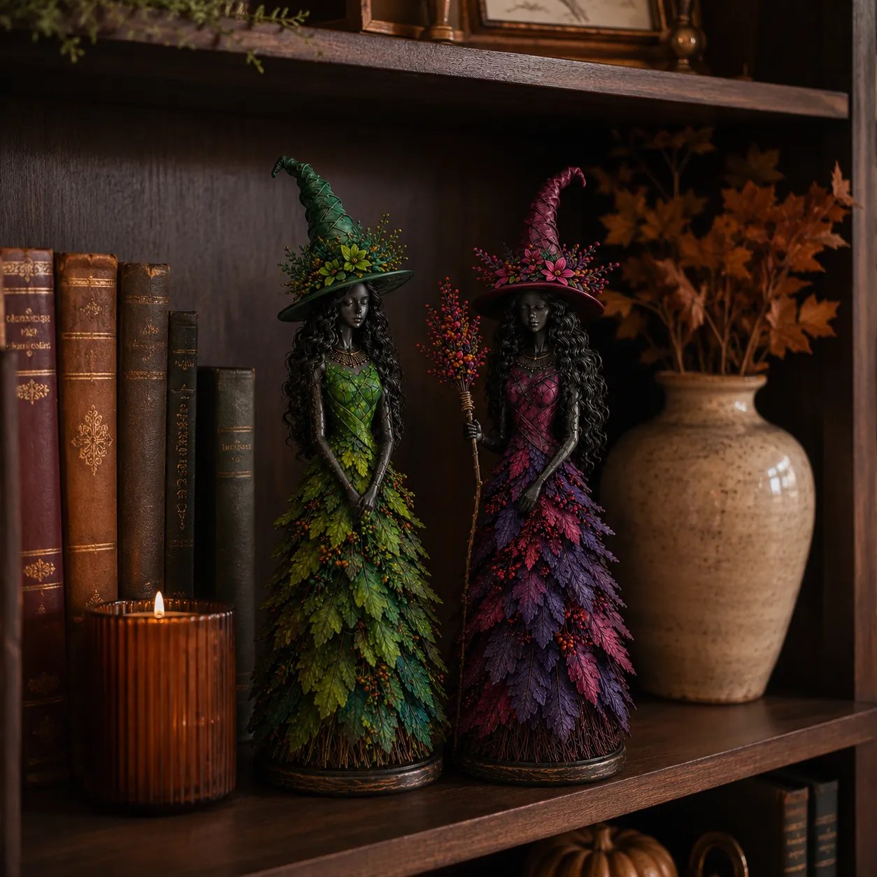 🧙‍♀️Enchanted Autumn Witch Figurine (📦Buy 2 Free Shipping)