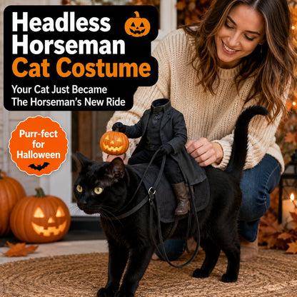 Headless Horseman Cat Costume
