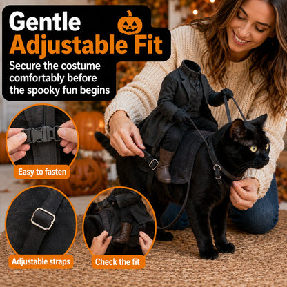 Headless Horseman Cat Costume