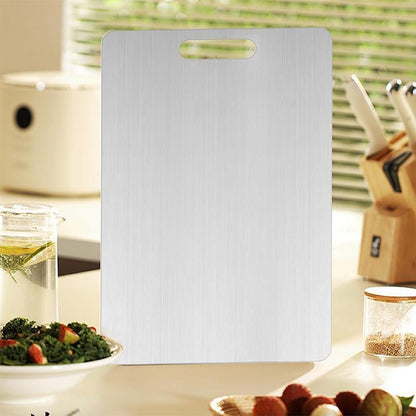 Stainless Steel Double Sided Chopping Board