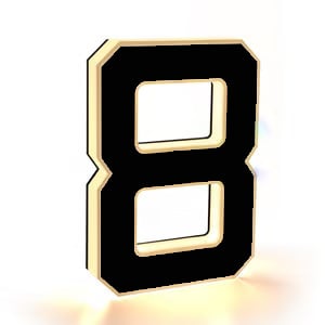 🔥Today 49% OFF🔥House Numbers Waterproof LED Address