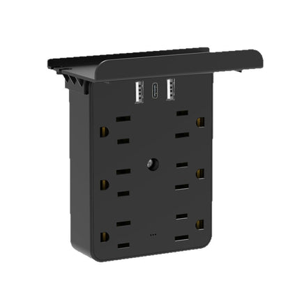 Multi-Functional Power Strip with Panel