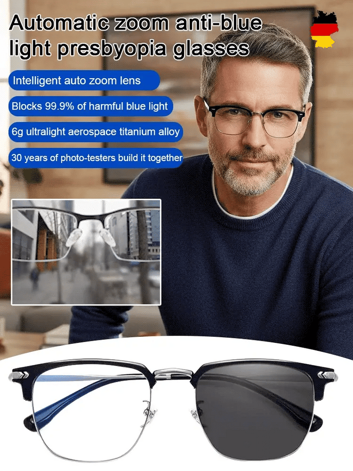 2026 Ultra Light Anti Blue Presbyopic Glasses