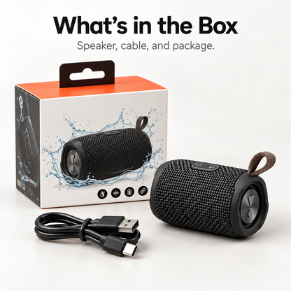 Mini Portable Bluetooth Speaker – Pocket-Size Wireless Audio for Everyday Adventures